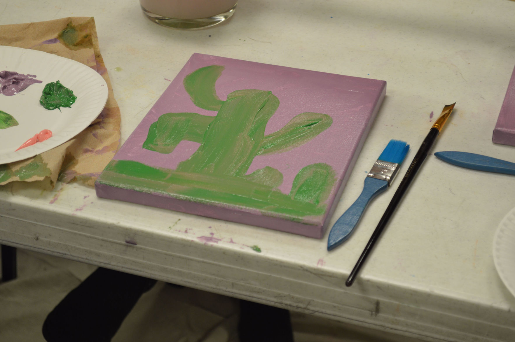 Paint nite at Bookmans offers fun and art for all